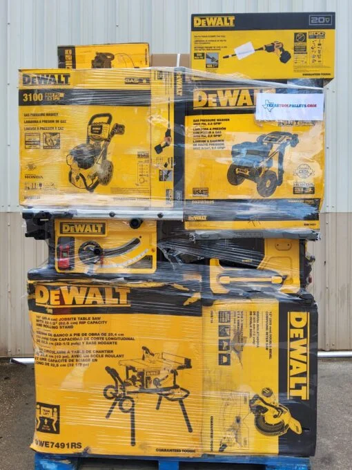 DeWalt power tools wholesale pallets