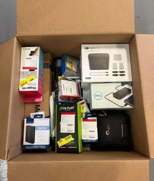 BOX OF RETURNS (Electronics) – ITEMS 17 – LOT 31918