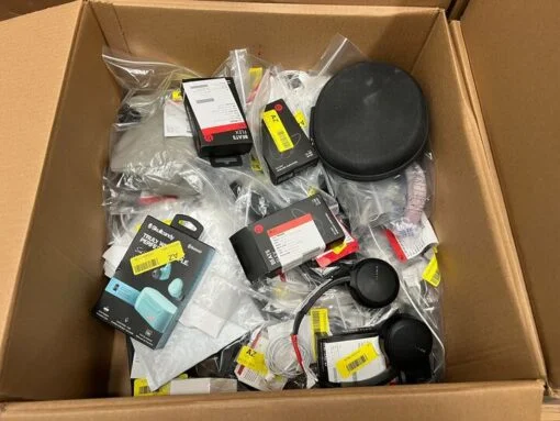 BOX OF RETURNS (Electronics) – ITEMS 53 – LOT 32212