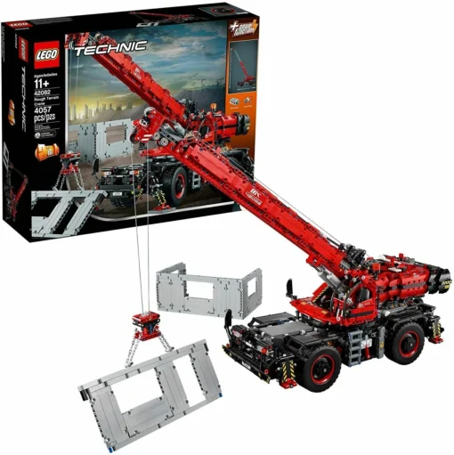 LEGO Technic Rough Terrain Crane 42082 Building Kit Gift Set Sealed NEW — image 2