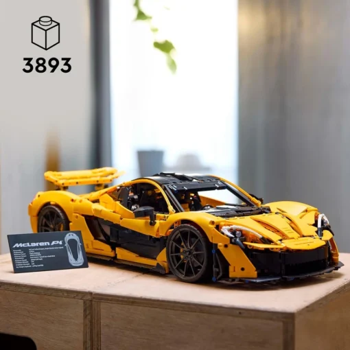 LEGO Technic McLaren P1 Model Car for Adults, Hyper Racing Car, Model Kit, 42172 — image 2