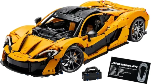 LEGO Technic McLaren P1 Model Car for Adults, Hyper Racing Car, Model Kit, 42172 — image 3