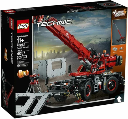 LEGO Technic Rough Terrain Crane 42082 Building Kit Gift Set Sealed NEW — image 3
