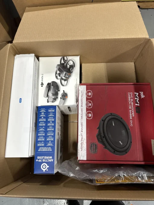 AMZ Electronics – 7 items – BOX – RETURNS – LOT 30749
